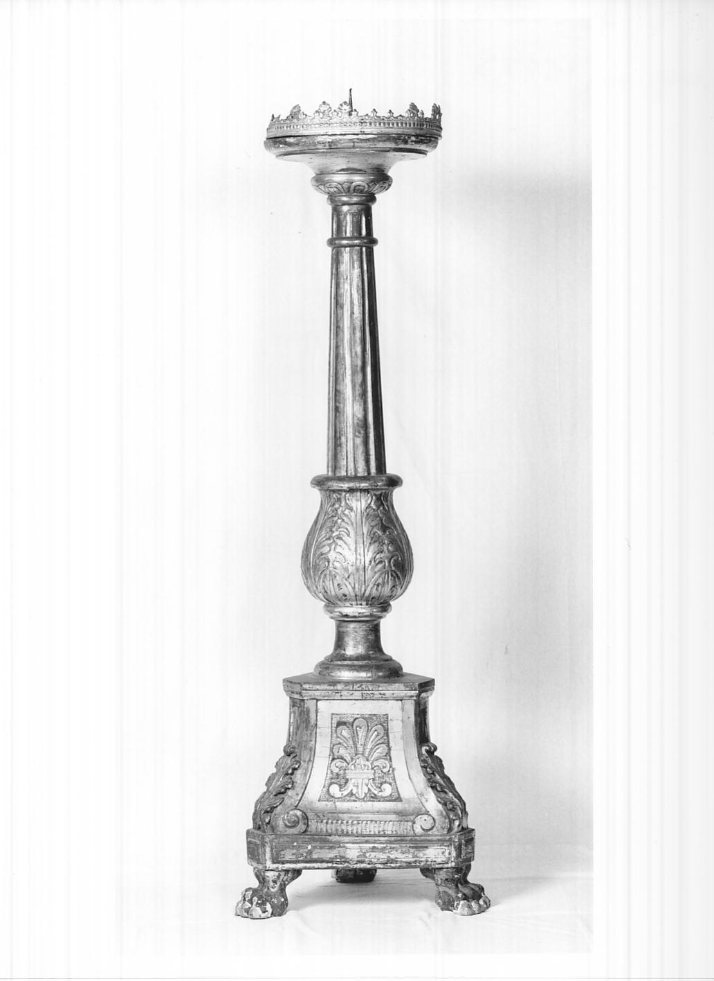 candelabro, serie - bottega cremonese (sec. XIX)
