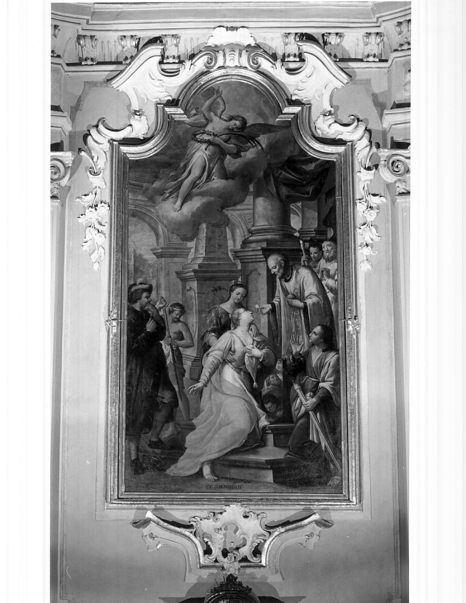 ancona, elemento d'insieme - bottega cremonese (seconda metà sec. XVIII)