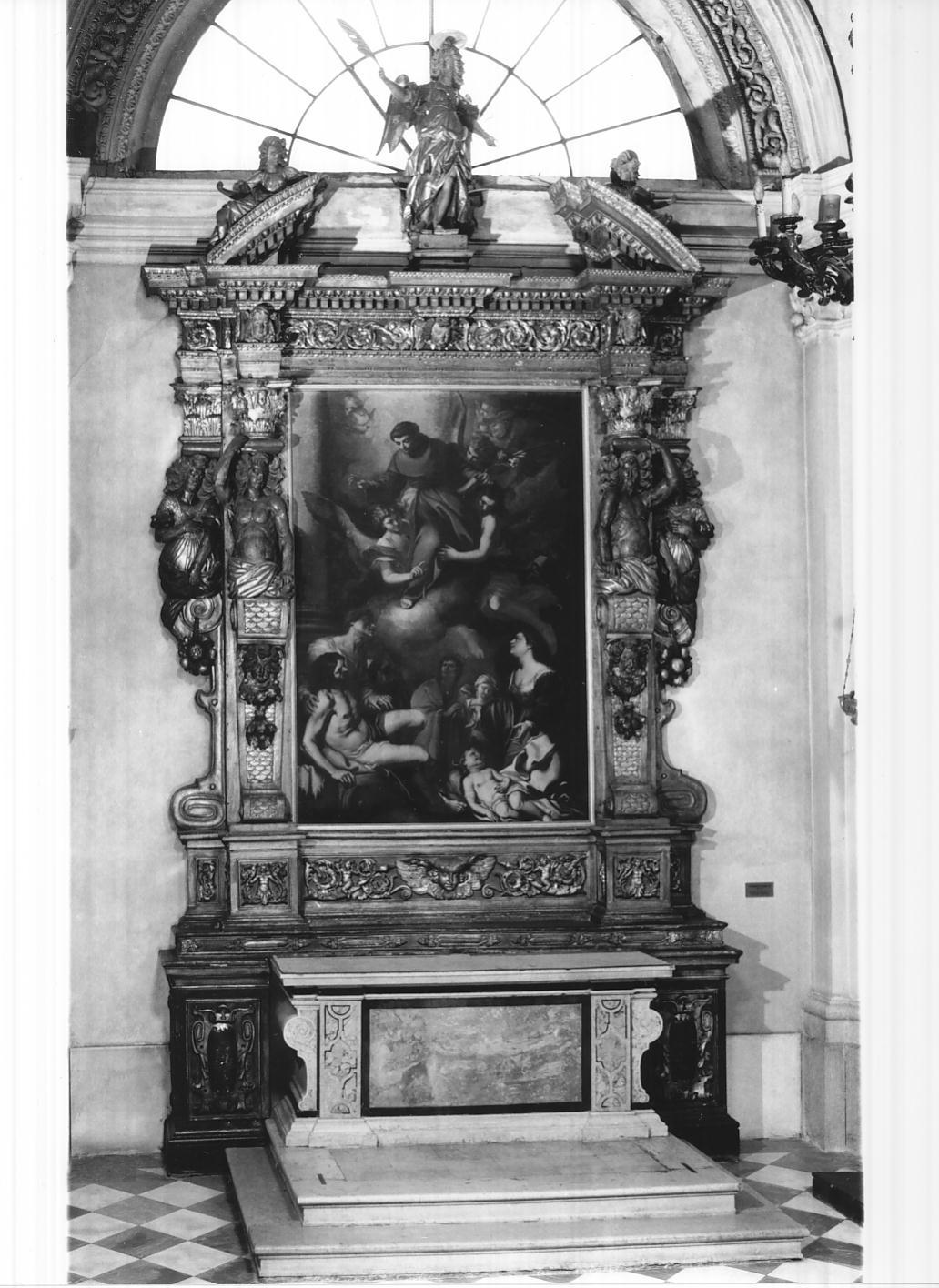 altare, serie di Bianchi Gaspare (ultimo quarto sec. XVII)