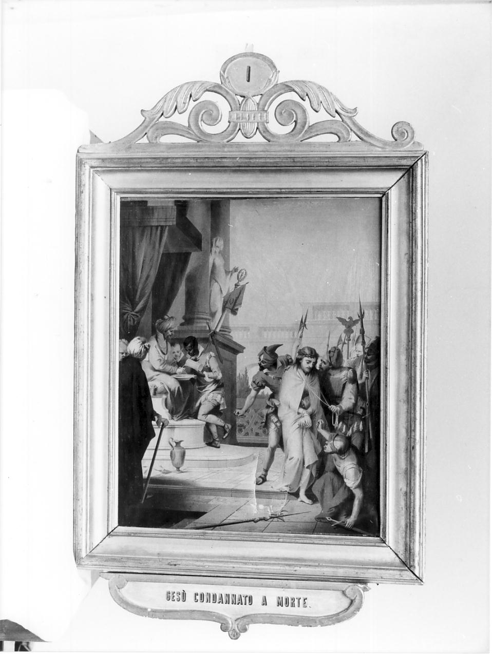 stazioni della via crucis (stampa, serie) - produzione lombarda (prima metà sec. XIX)