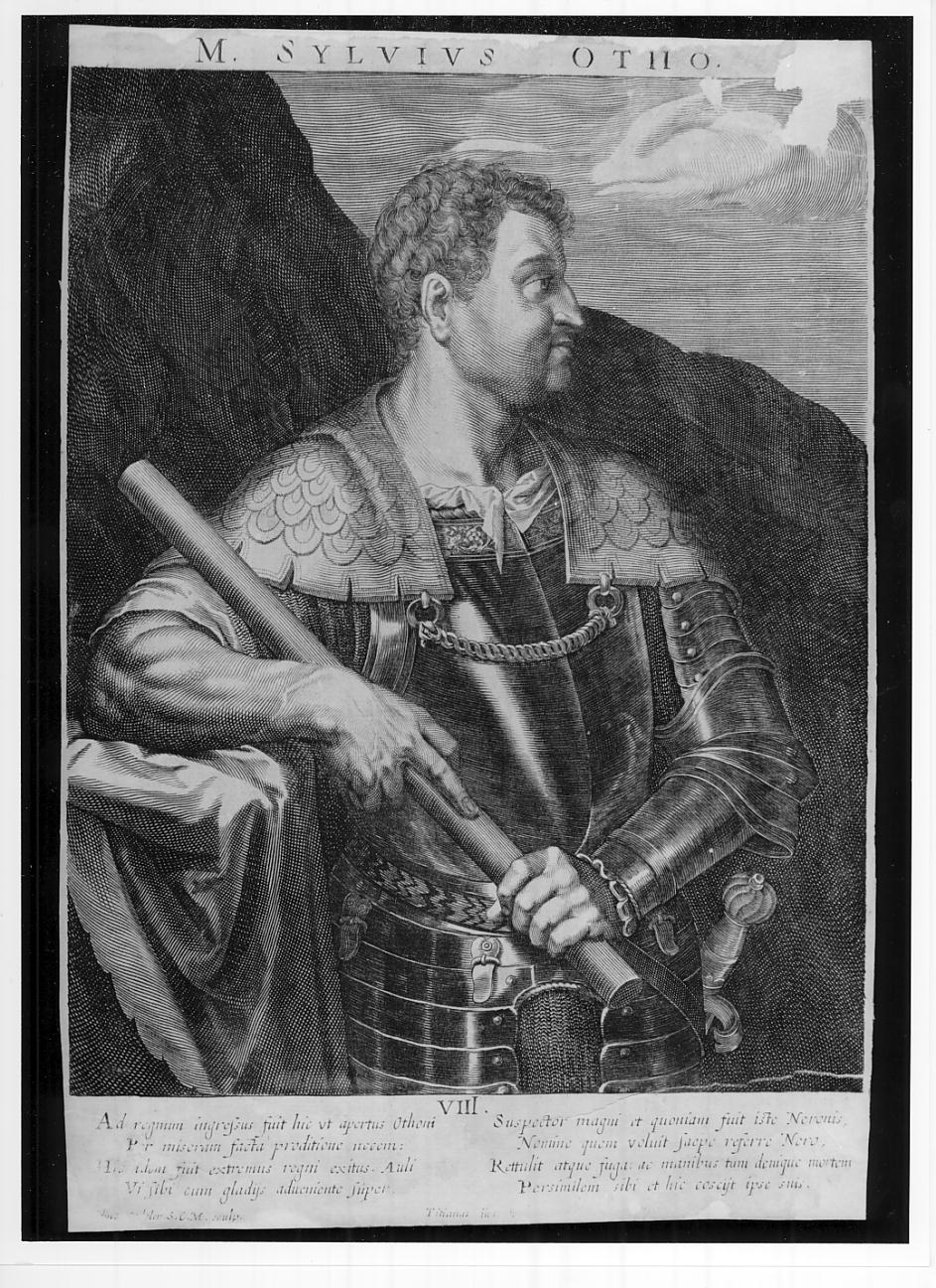 Ottone (stampa smarginata, serie) di Sadeler Egidius II, Vecellio Tiziano (sec. XVII)
