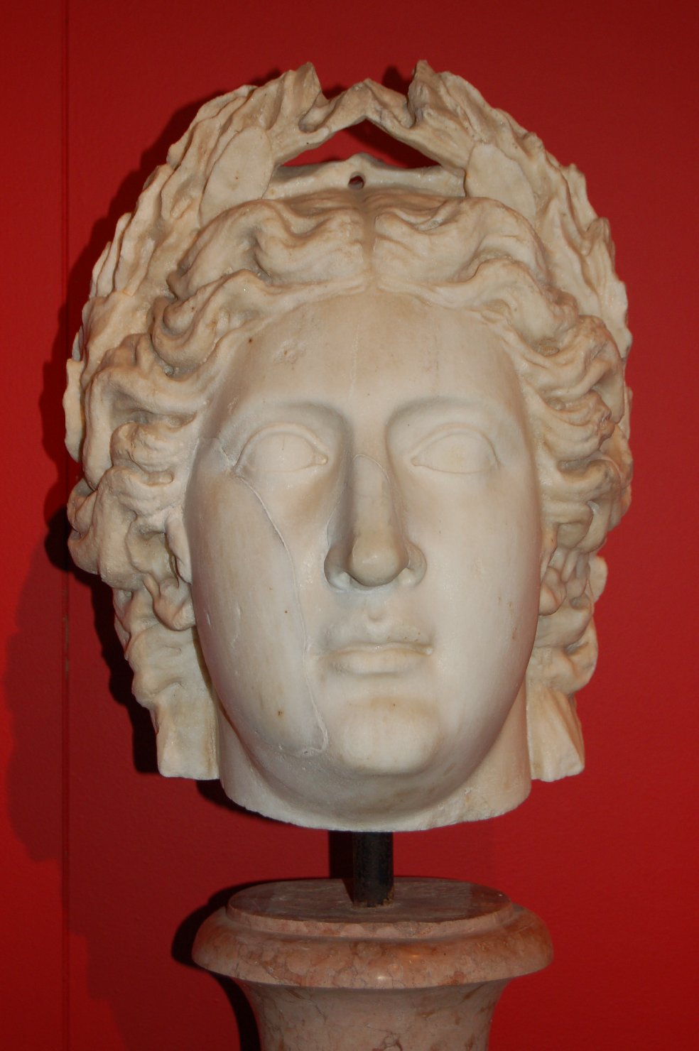 Apollo (statua, frammento) - arte romana (seconda metà sec. II)