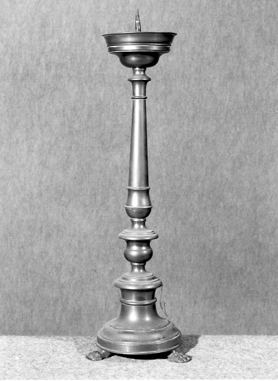 candeliere, serie - ambito lombardo (seconda metà sec. XIX)