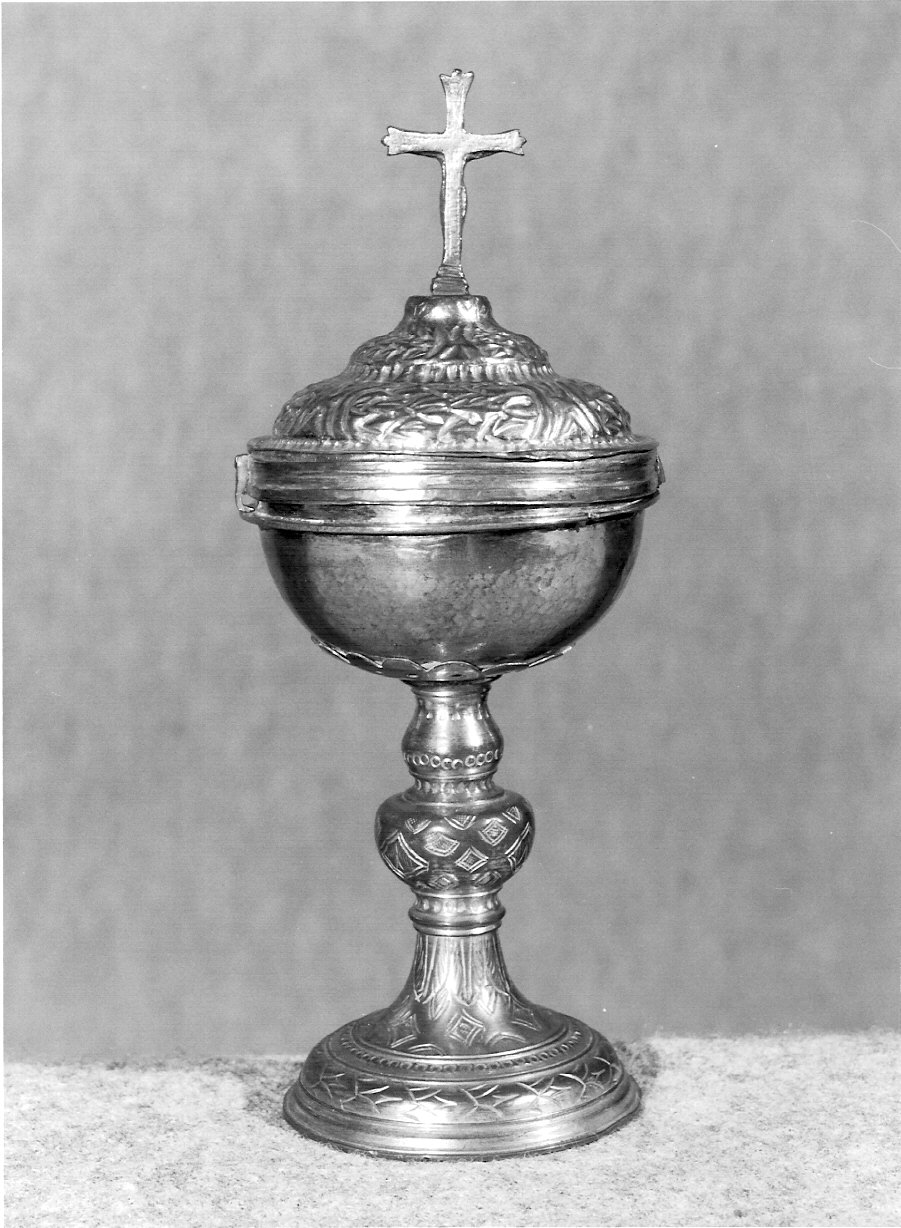 pisside, opera isolata - ambito lombardo (sec. XVII)