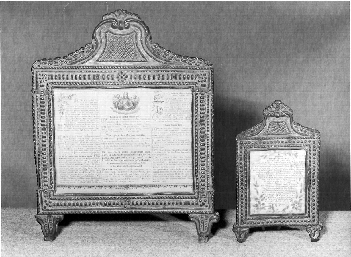 cartagloria, opera isolata - ambito lombardo (prima metà sec. XIX)