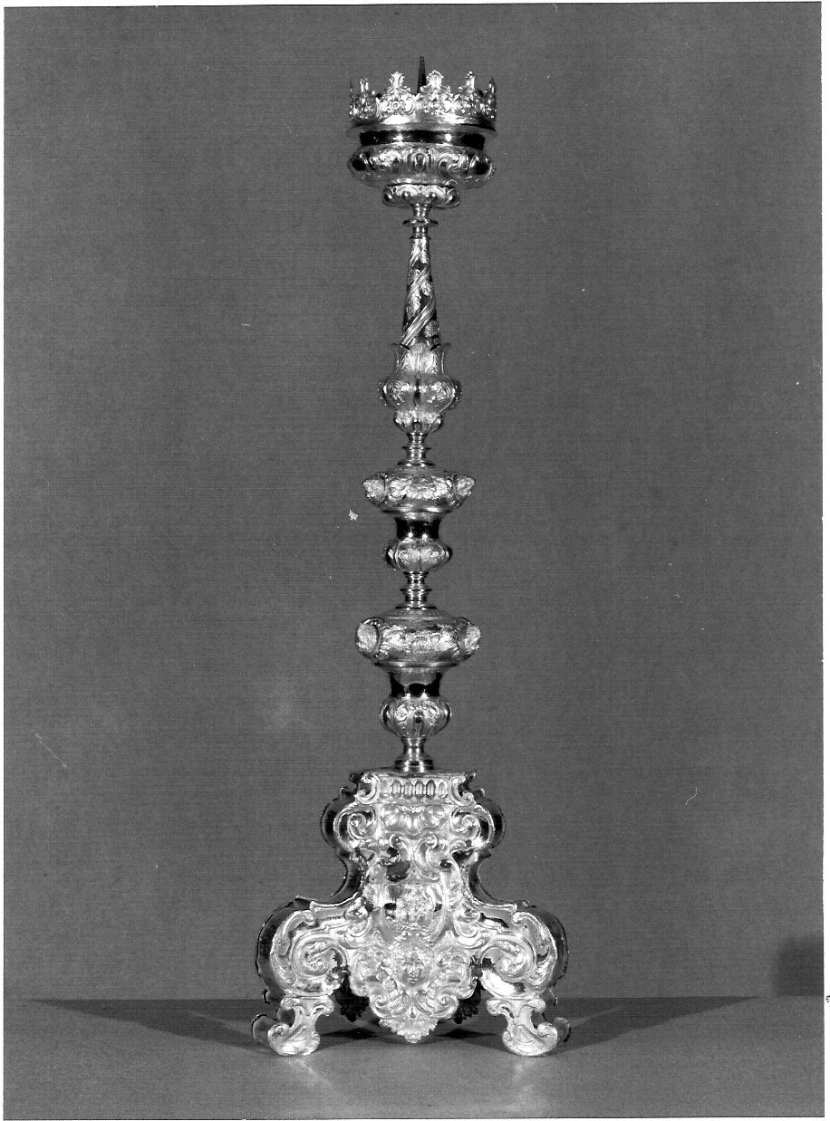 candeliere, serie - bottega lombarda (sec. XVIII)