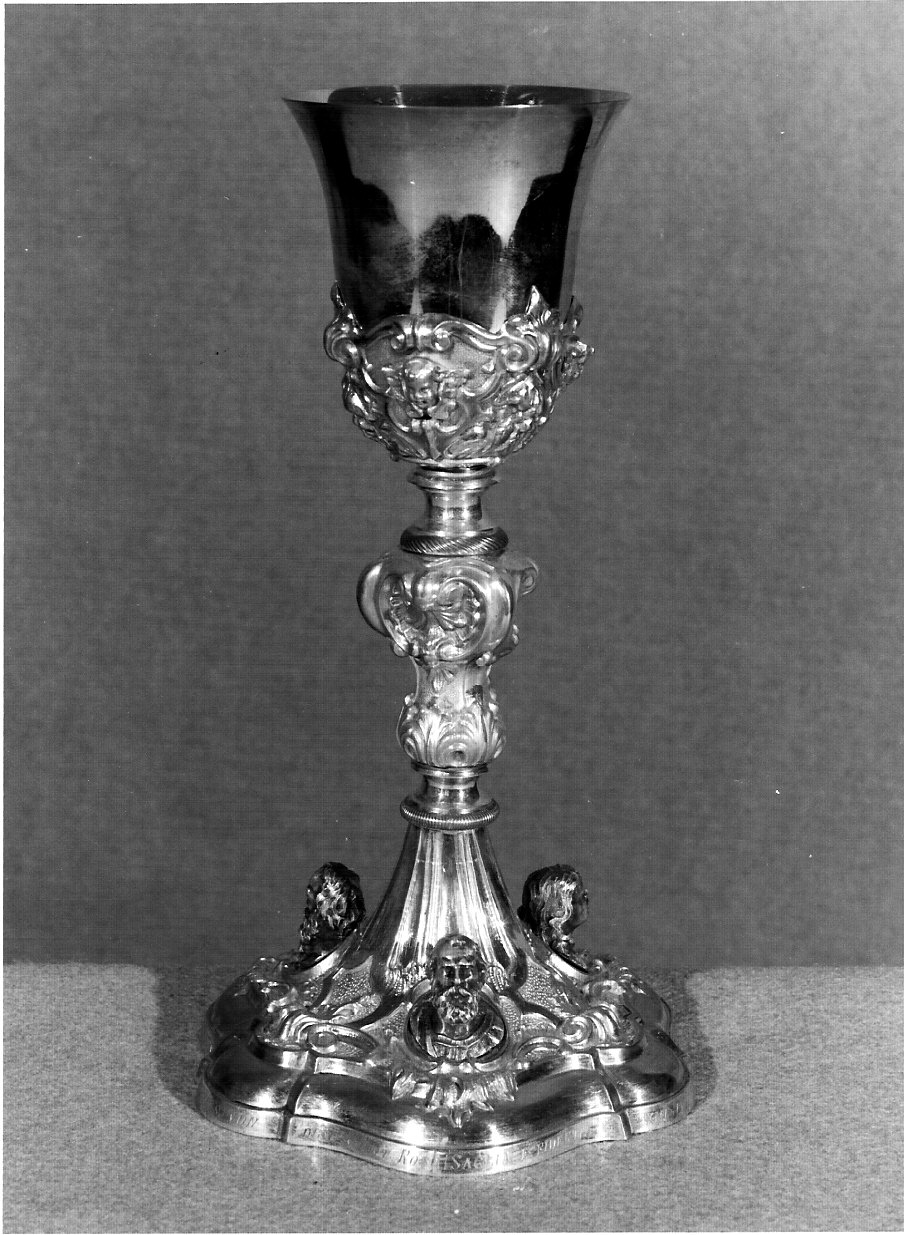 calice, opera isolata - bottega lombarda (sec. XX)