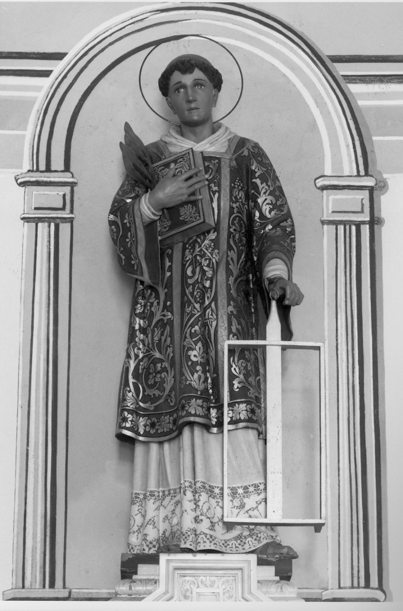 San Lorenzo (statua, opera isolata) - bottega lombarda (prima metà sec. XX)