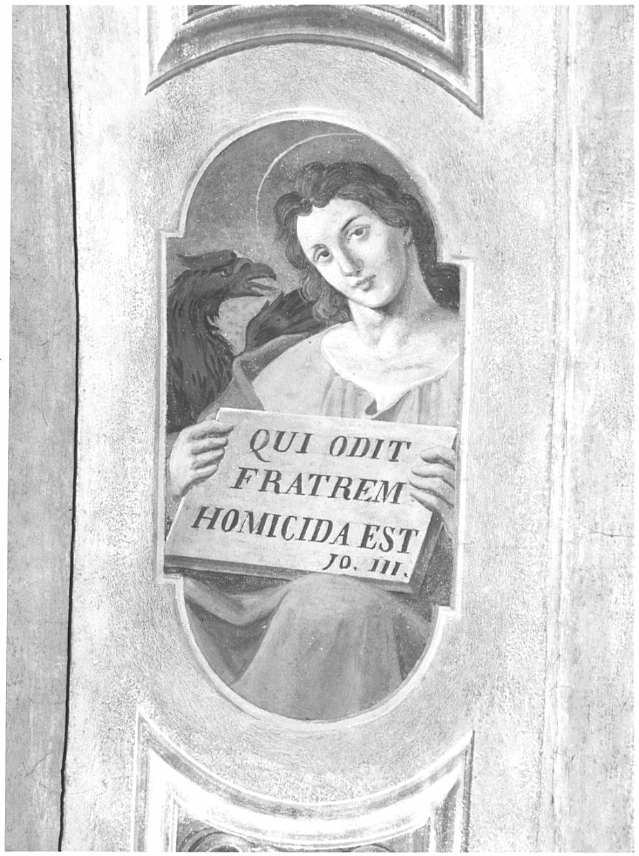 San Giovanni Evangelista (dipinto, elemento d'insieme) di Pusterla A (sec. XIX)