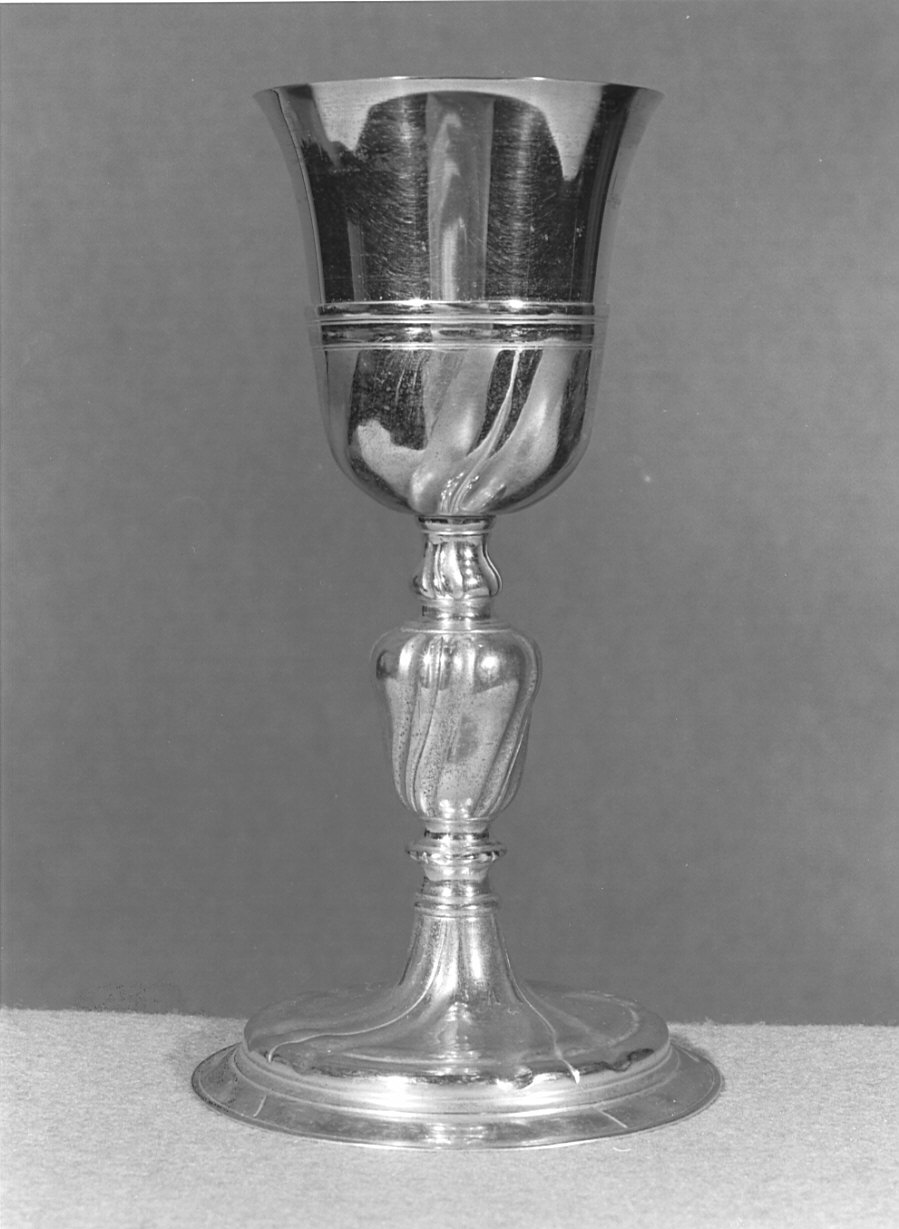 calice, opera isolata - bottega lombarda (ultimo quarto sec. XVII)