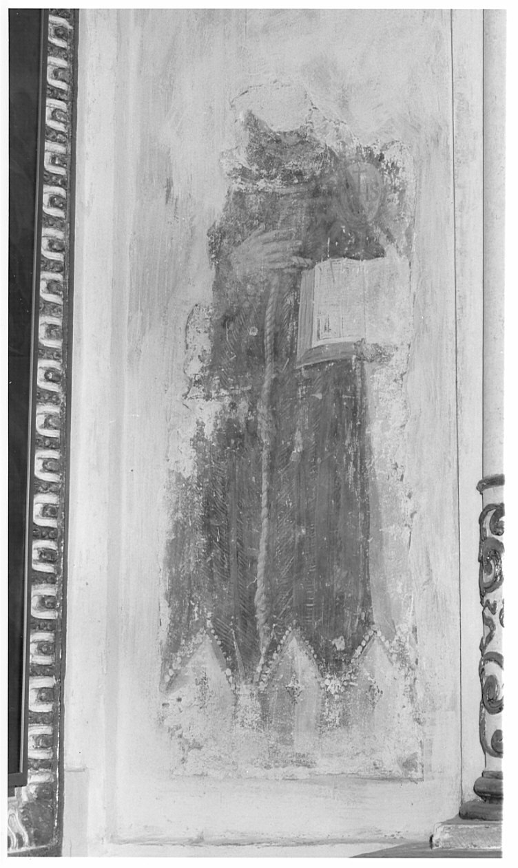 San Bernardino da Siena (dipinto, opera isolata) - ambito lombardo (seconda metà sec. XVI)