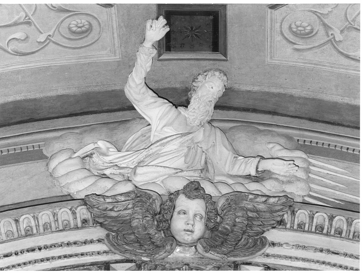 Dio Padre (rilievo, opera isolata) - bottega lombarda (prima metà sec. XVII)