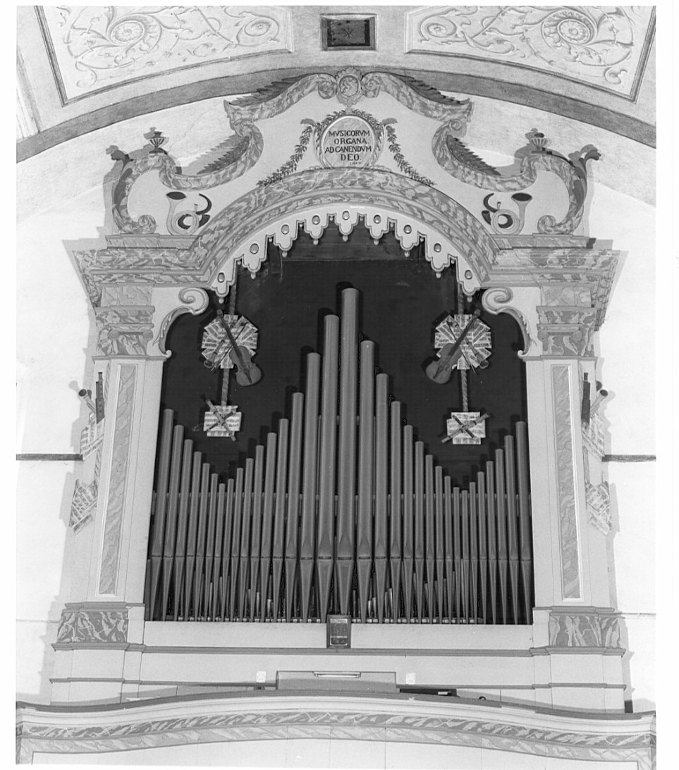 organo, opera isolata - bottega lombarda (sec. XVIII)