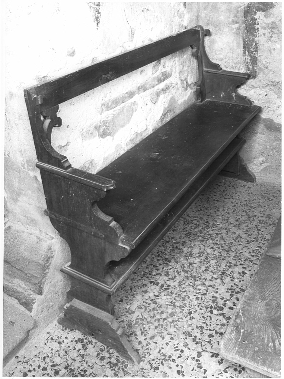 panca, opera isolata - bottega lariana (sec. XIX)