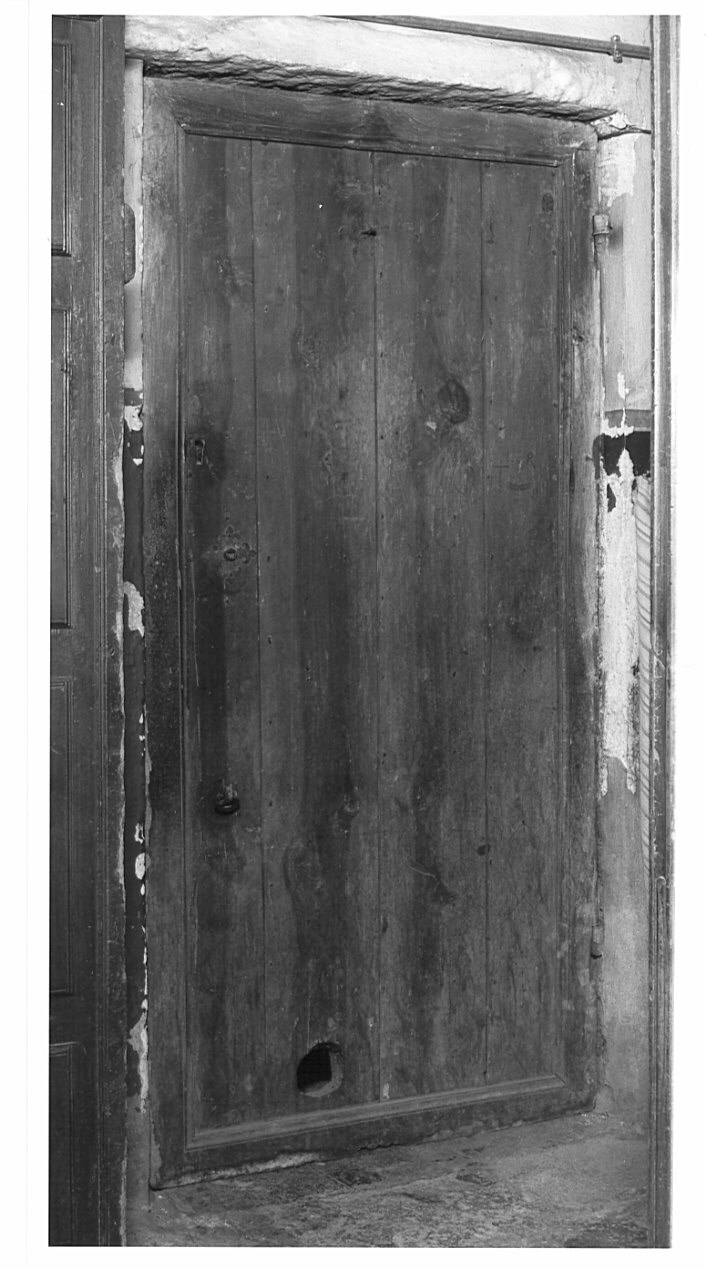 porta, opera isolata - bottega lombarda (sec. XIX)