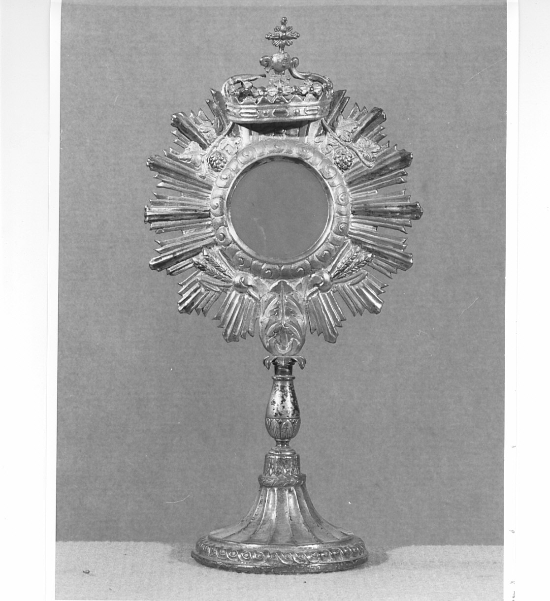 ostensorio - a raggiera, opera isolata - bottega lombarda (sec. XIX)
