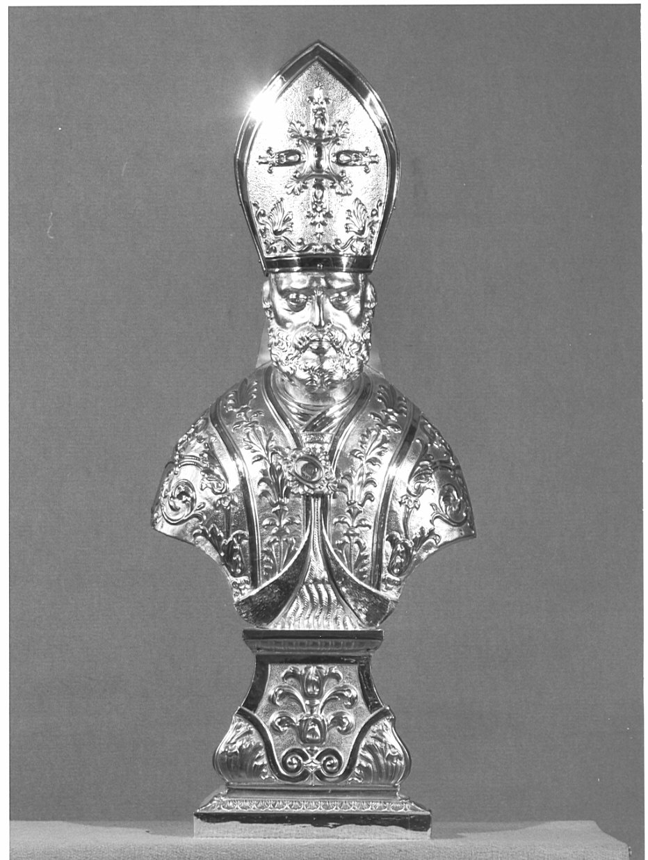 reliquiario - a busto, serie - bottega lombarda (sec. XIX)