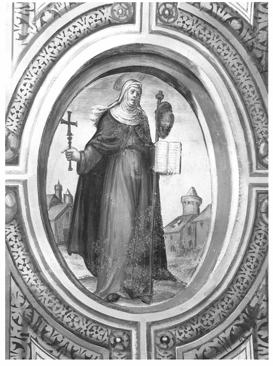 Santa Brigida di Svezia (dipinto, elemento d'insieme) - ambito lombardo (sec. XVI)