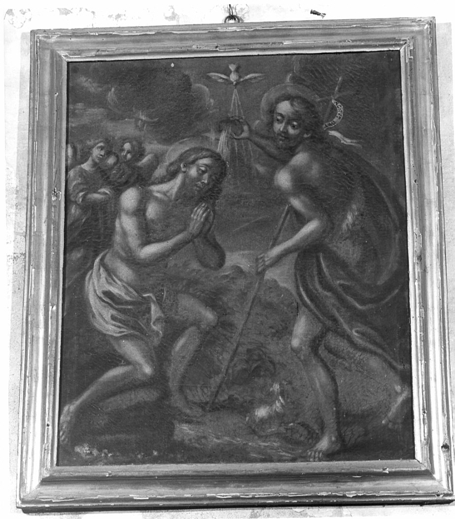 battesimo di Cristo (dipinto, opera isolata) - ambito lombardo (sec. XVII)