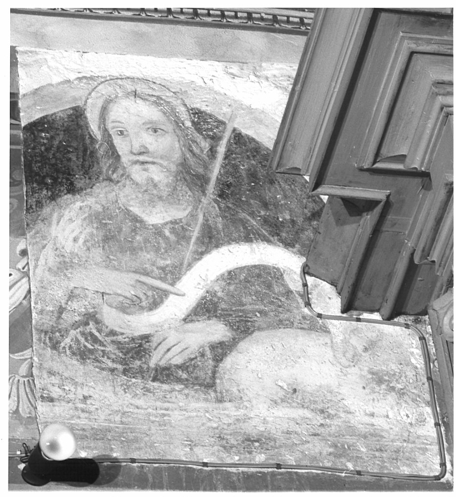 San Giovanni Battista (dipinto, elemento d'insieme) di De Magistris Sigismondo (cerchia) (sec. XVI)