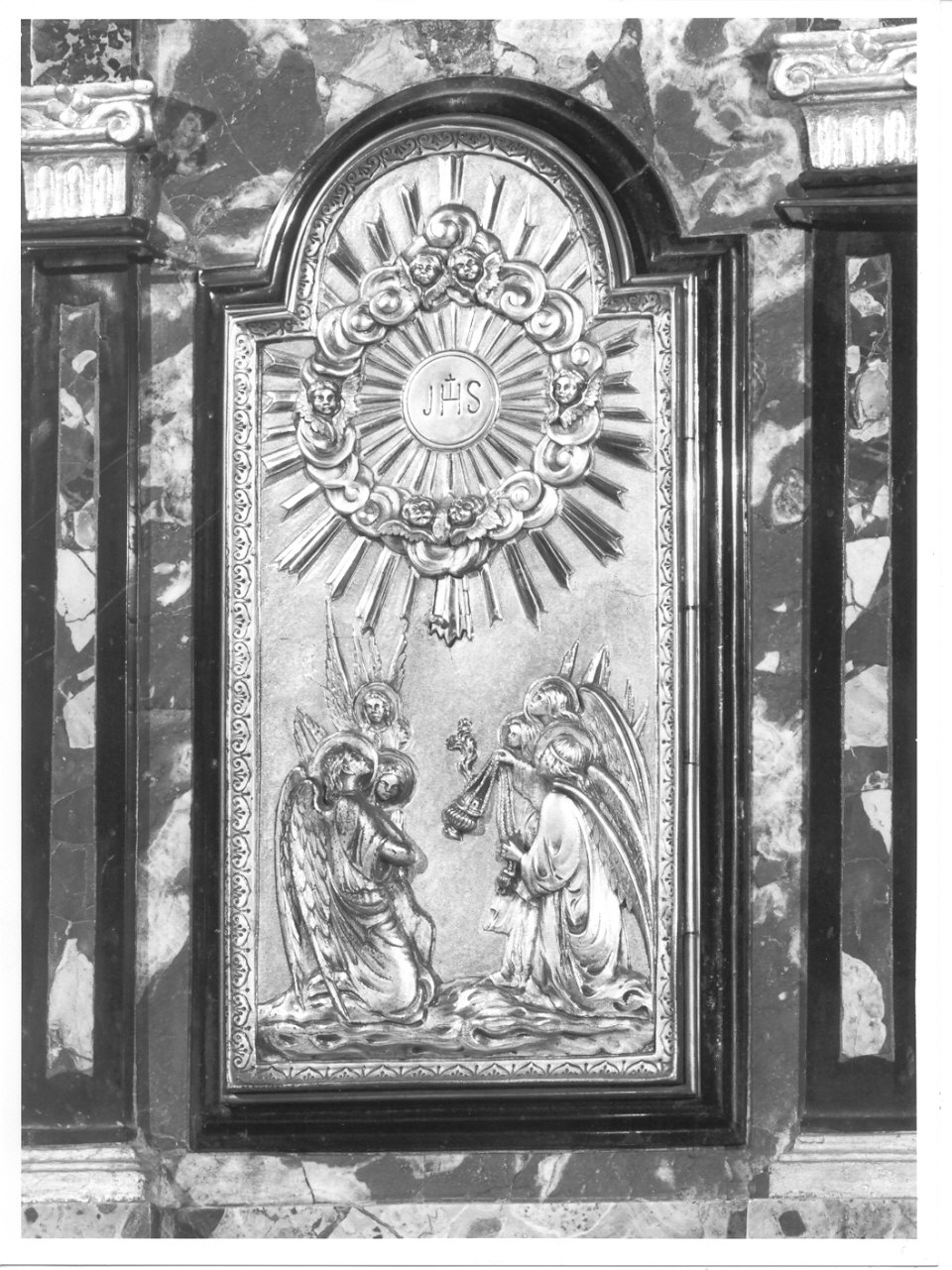 sportello di tabernacolo, elemento d'insieme - ambito lombardo (sec. XVIII)