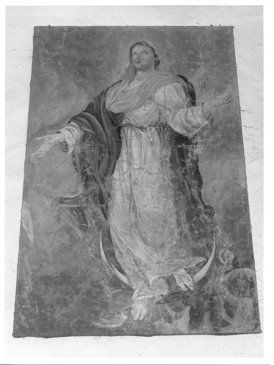 Immacolata Concezione (dipinto, opera isolata) - ambito lombardo (prima metà sec. XVIII)