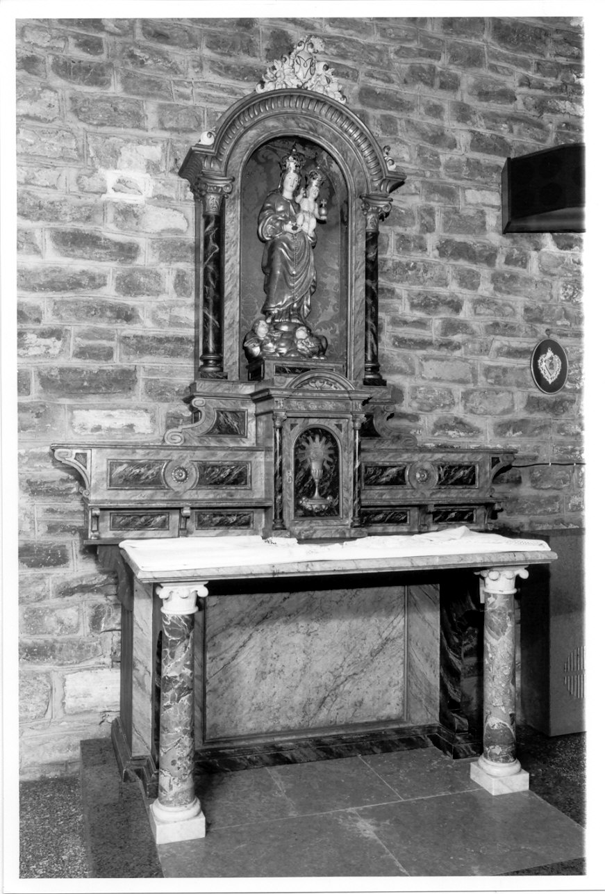 altare, opera isolata - ambito lombardo (fine/inizio secc. XIX/ XX)