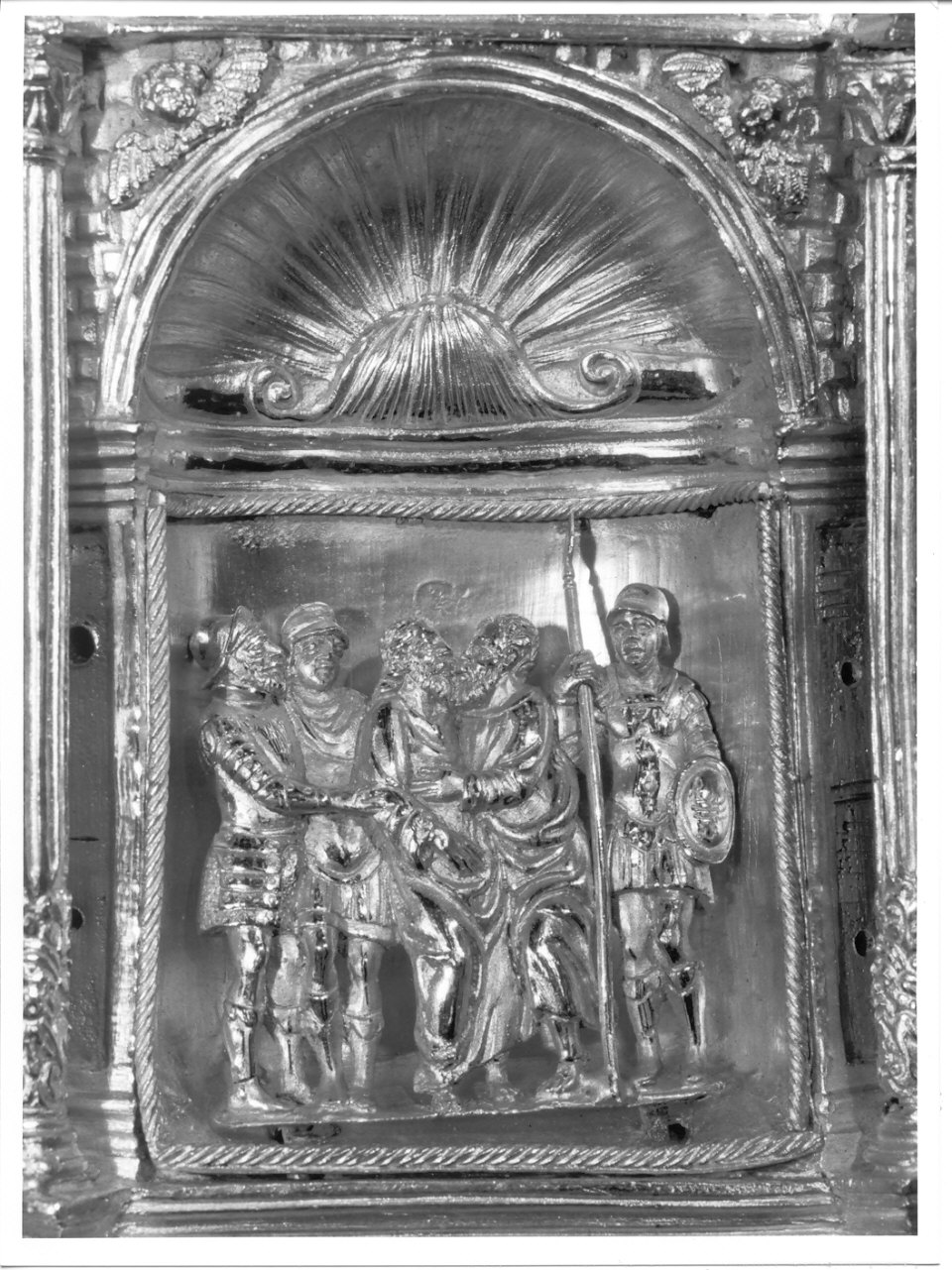 cattura di Cristo (decorazione plastica, elemento d'insieme) - manifattura palermitana (seconda metà sec. XVI)
