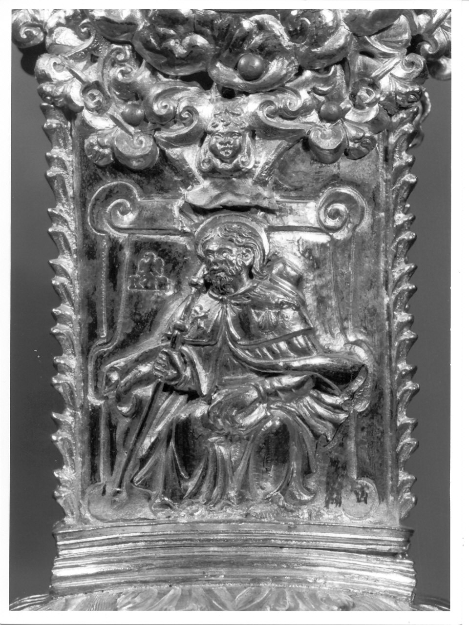 San Giacomo (decorazione plastica, elemento d'insieme) - manifattura palermitana (seconda metà sec. XVI)