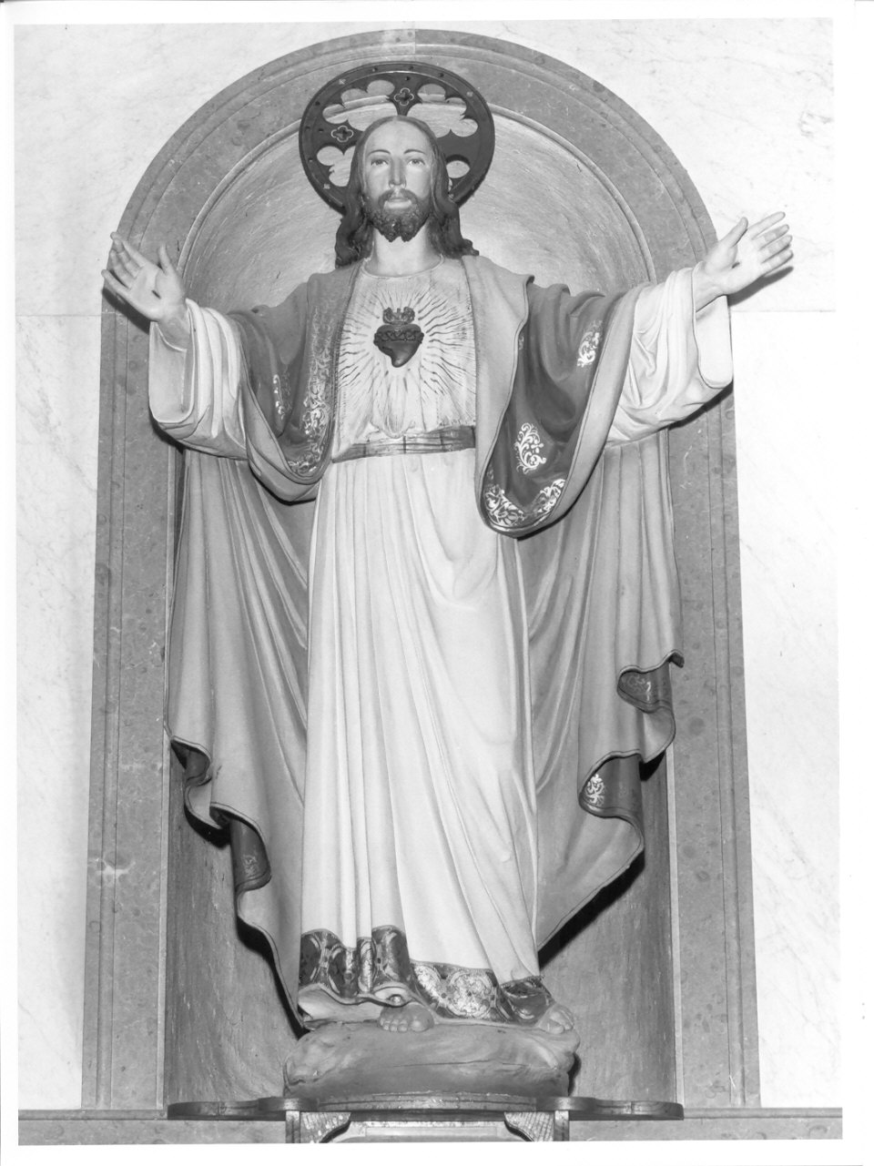 Cristo (statua, opera isolata) - ambito lombardo (sec. XIX)
