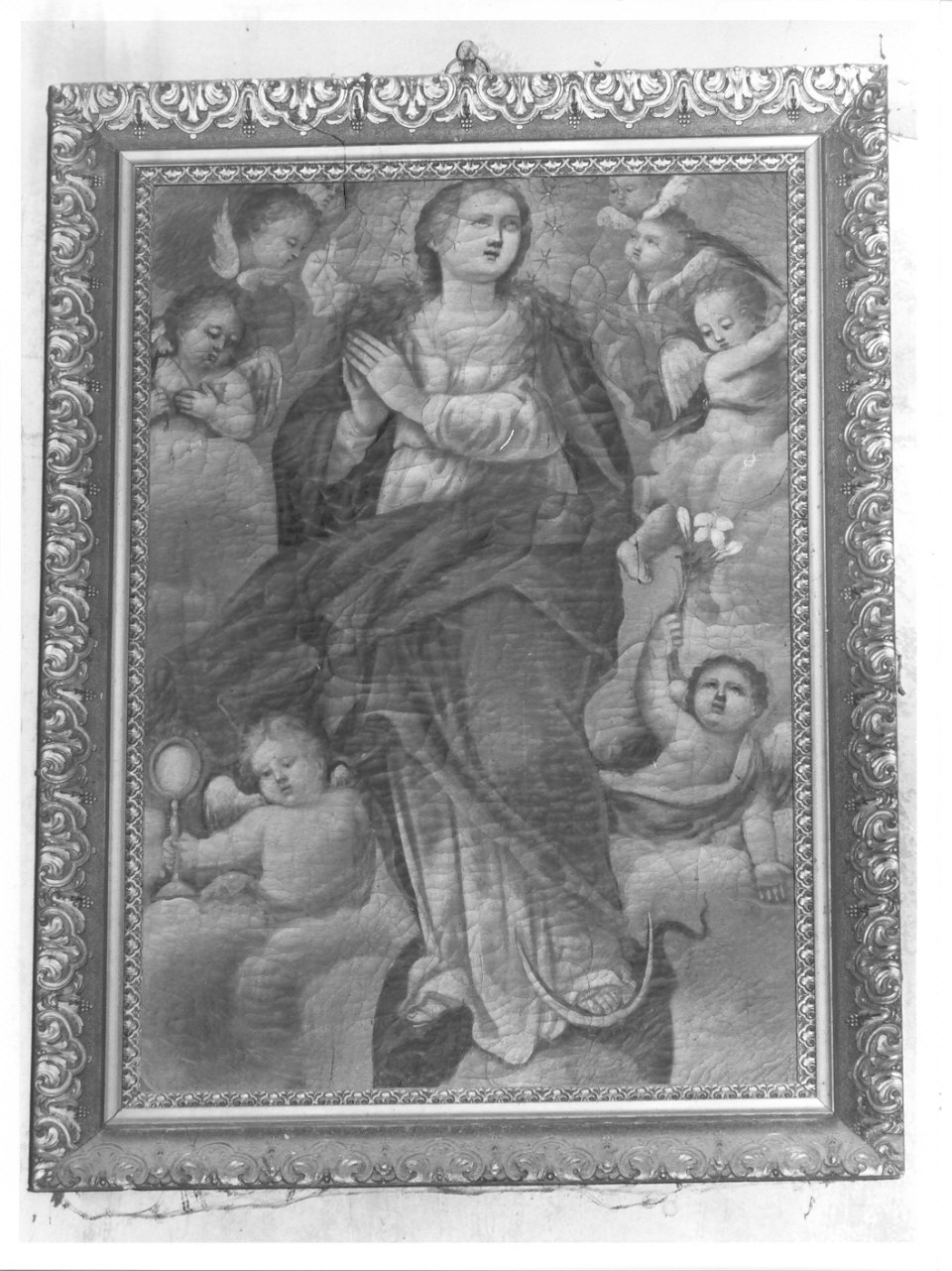 Madonna Immacolata (dipinto, opera isolata) - ambito lombardo (seconda metà sec. XVIII)