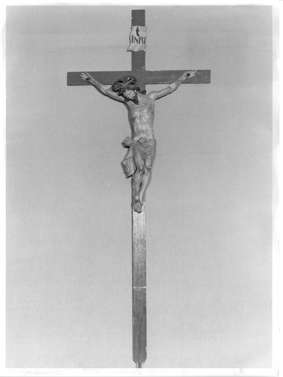 croce processionale, opera isolata - ambito lombardo (sec. XVIII)