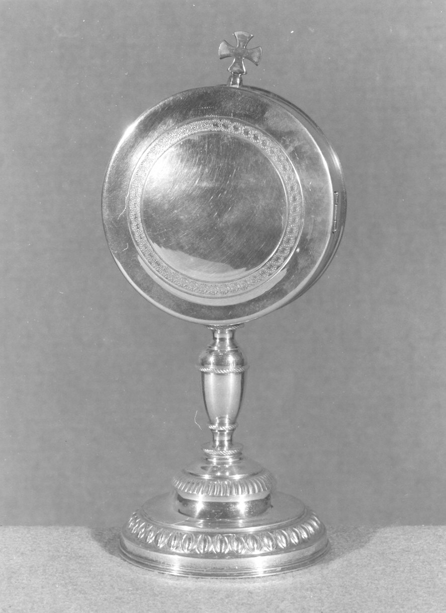teca eucaristica, opera isolata - ambito lombardo (sec. XIX)