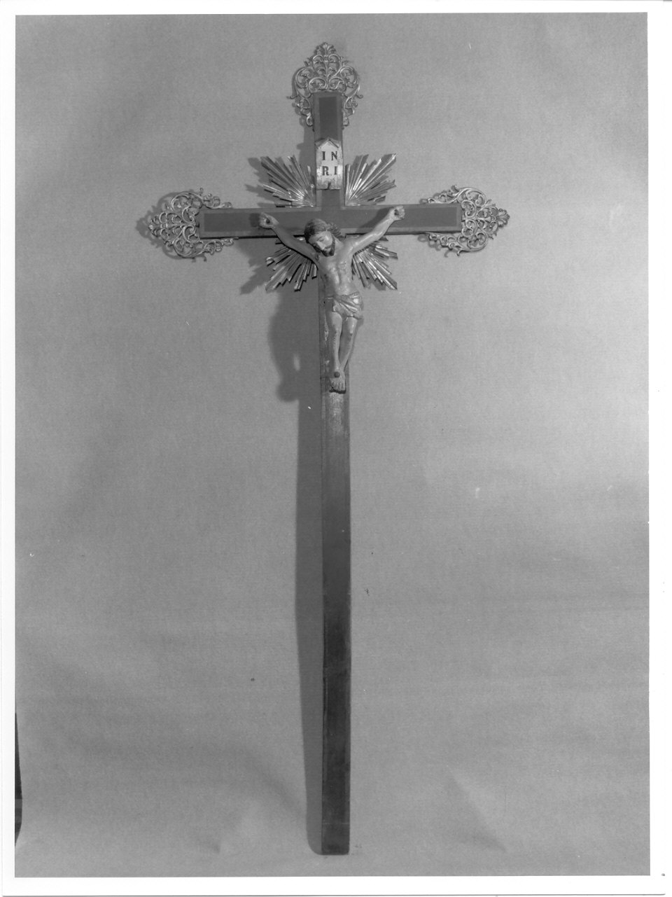 croce processionale, opera isolata - ambito lombardo (sec. XIX)