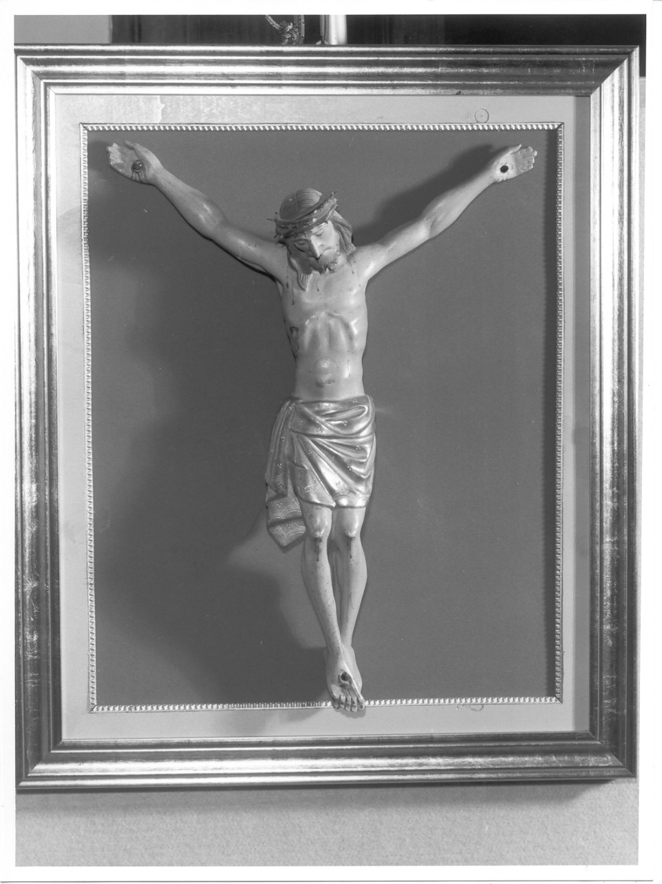 Cristo crocifisso (crocifisso, opera isolata) - ambito lombardo (sec. XIX)