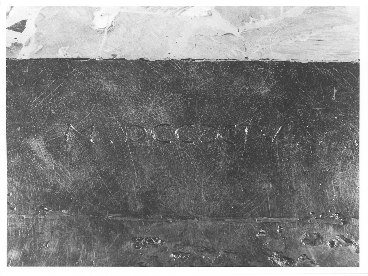 lapide documentaria, opera isolata - ambito lombardo (sec. XVIII)