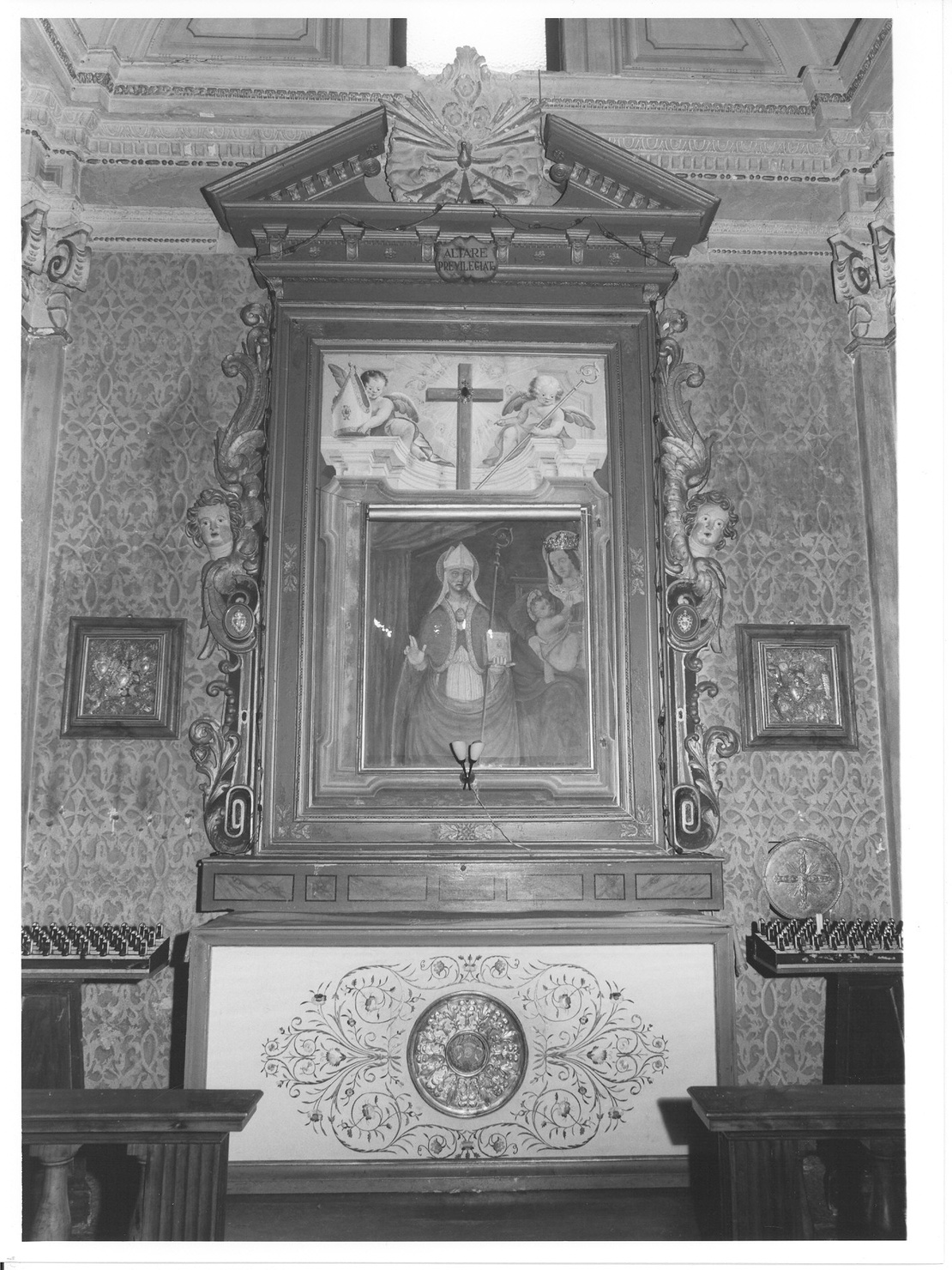 altare, opera isolata - ambito lombardo (sec. XVII)