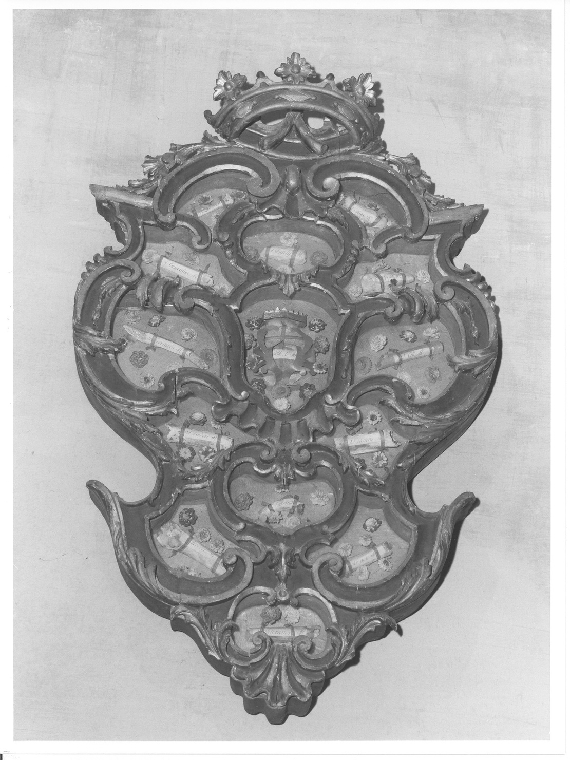 vetrina per reliquie, opera isolata - ambito lombardo (primo quarto sec. XVIII)