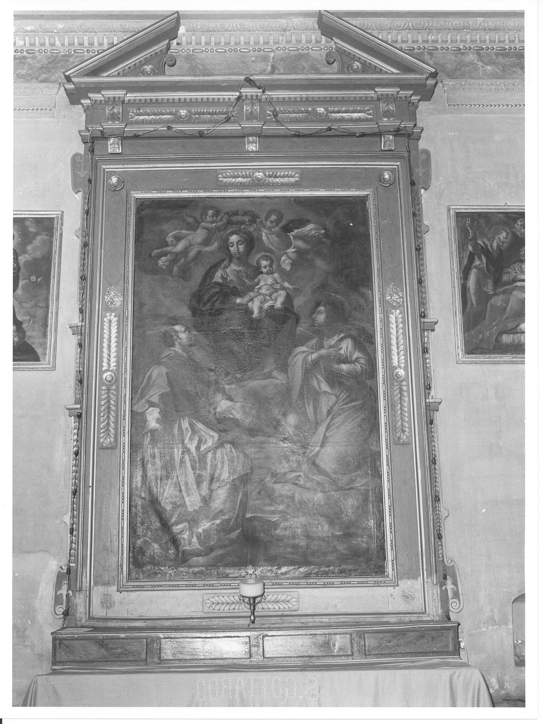 ancona, opera isolata - ambito lombardo (sec. XIX)