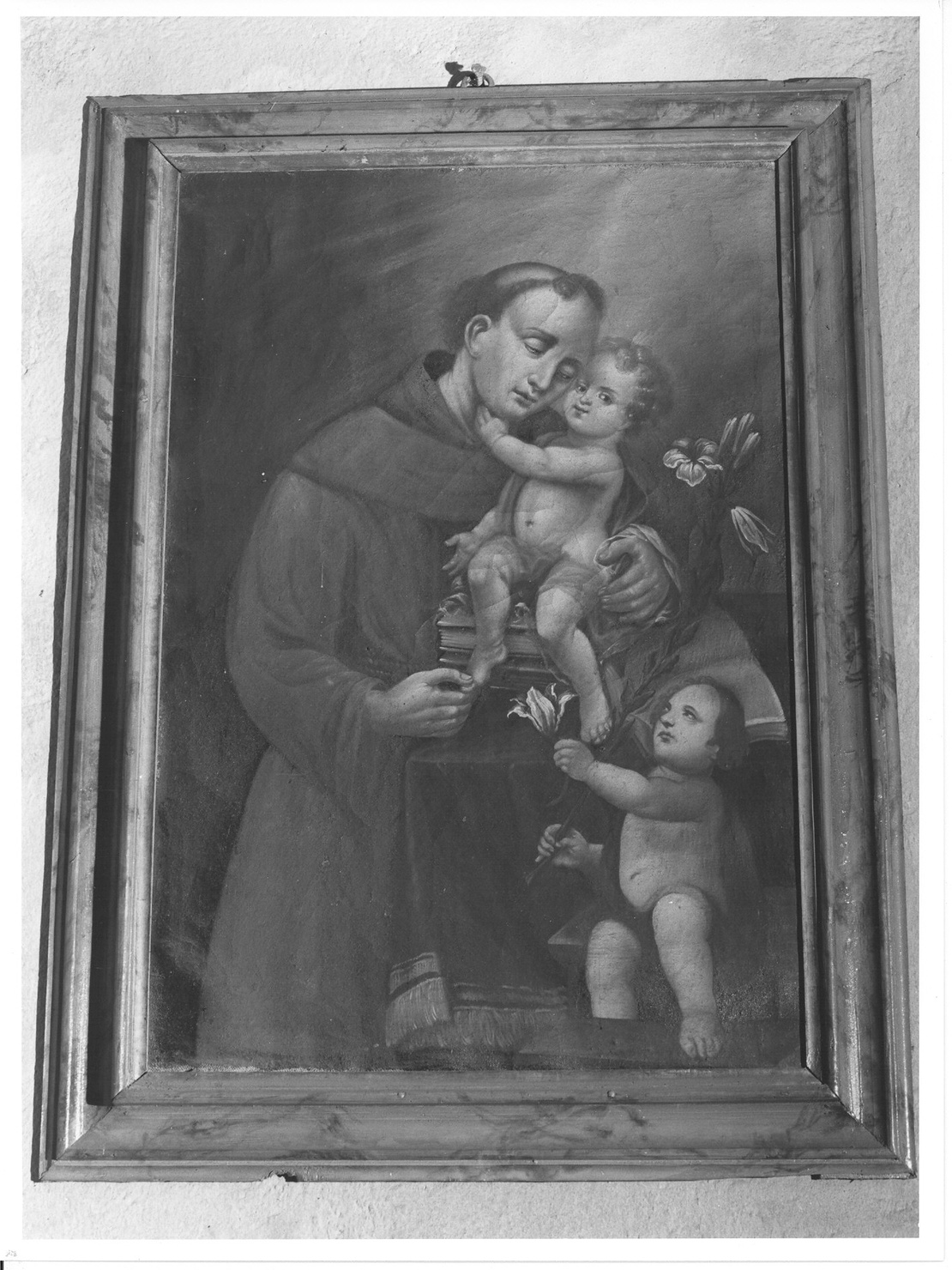 Sant'Antonio da Padova (dipinto, opera isolata) - ambito lombardo (sec. XVII)