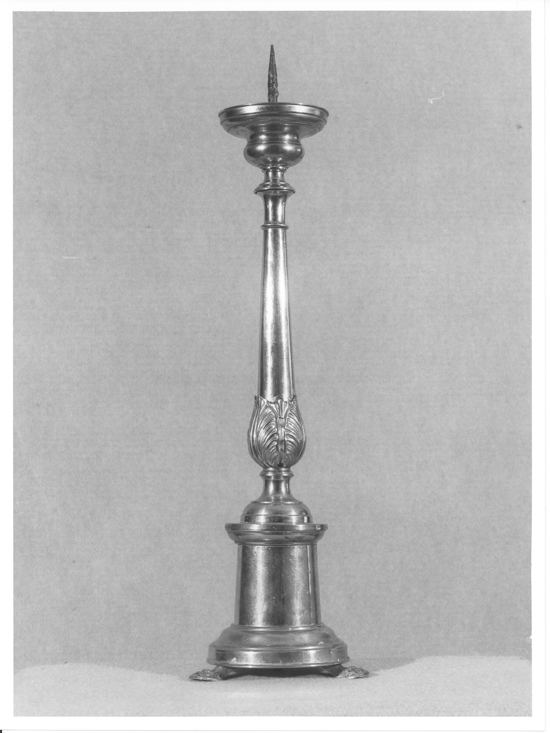 candelabro da chiesa, serie - ambito lombardo (sec. XIX)