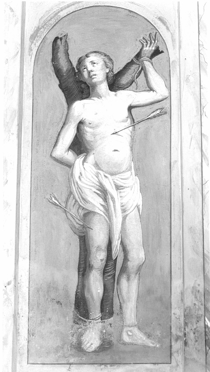 San Sebastiano (dipinto, opera isolata) - ambito lombardo (prima metà sec. XIX)