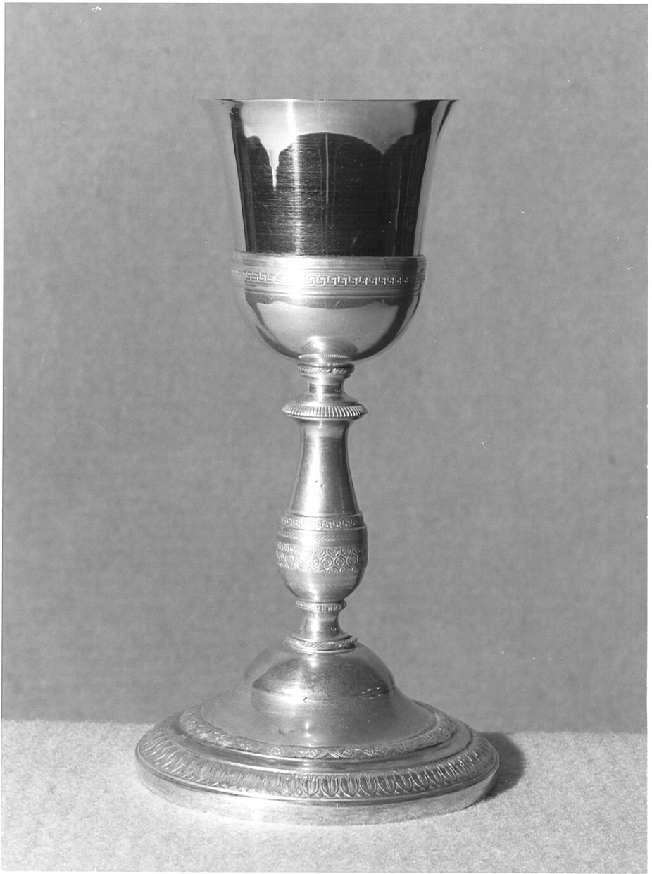 calice, opera isolata - bottega lombarda (seconda metà sec. XIX)