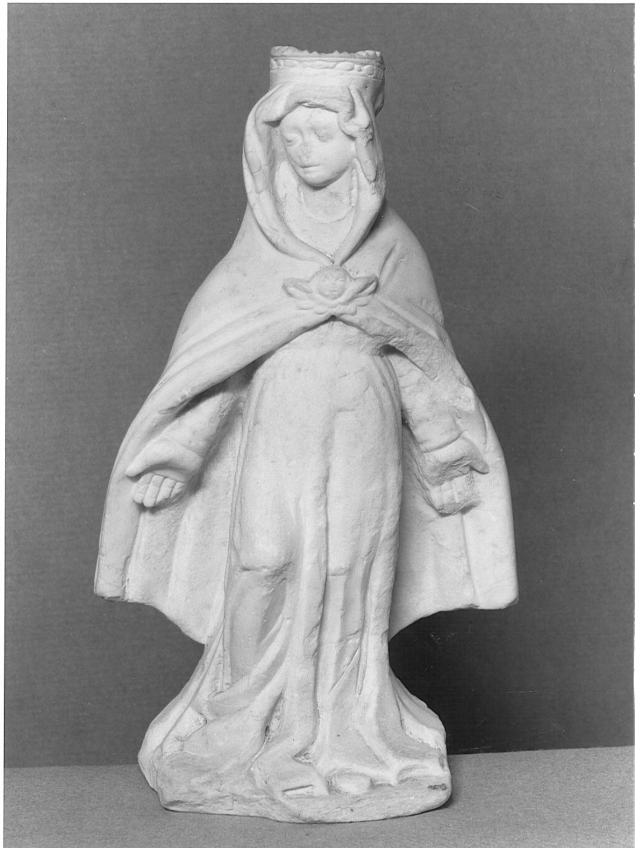 Madonna (statuetta, opera isolata) - bottega lombarda (sec. XVII)