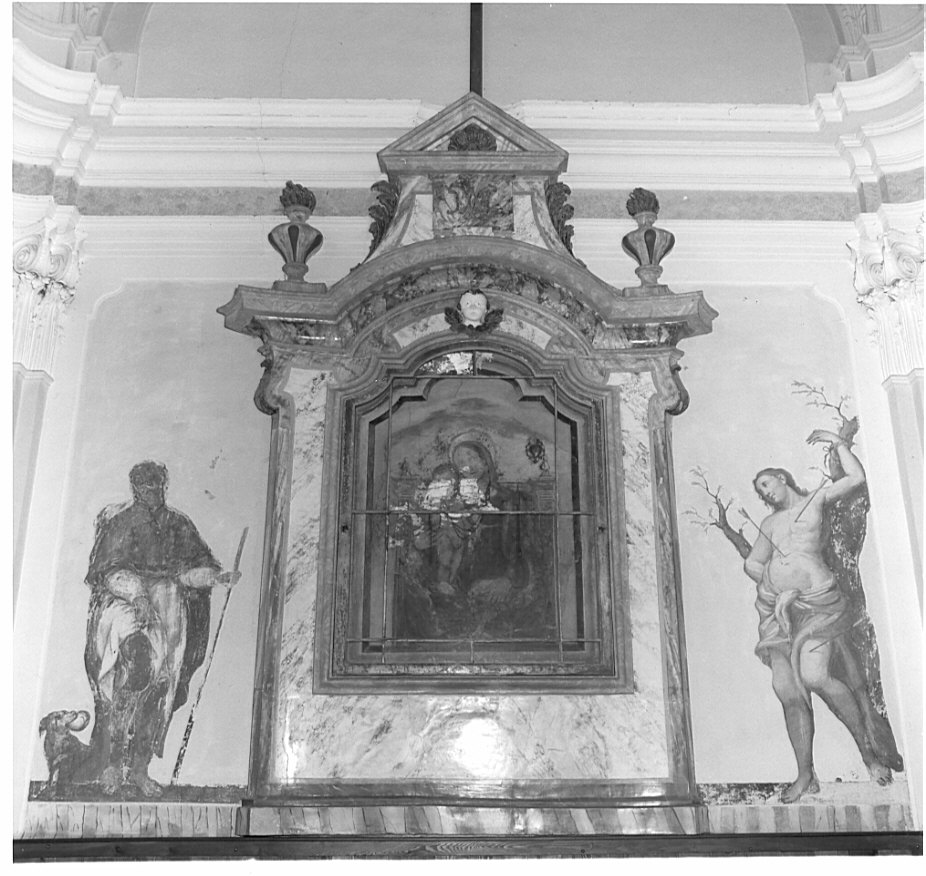 decorazione plastico-pittorica, complesso decorativo - ambito lombardo, bottega lombarda (sec. XVI, sec. XVIII)