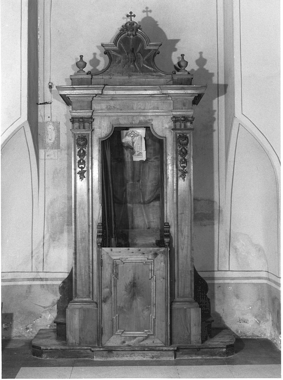 confessionale, opera isolata - bottega lombarda (sec. XX)
