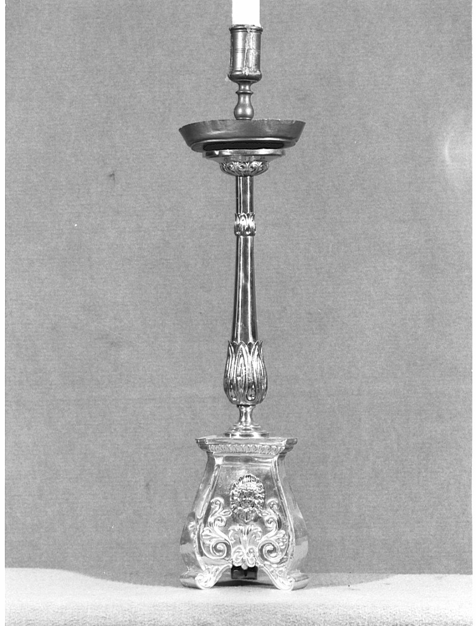 candelabro, serie - bottega lombarda (prima metà sec. XIX)