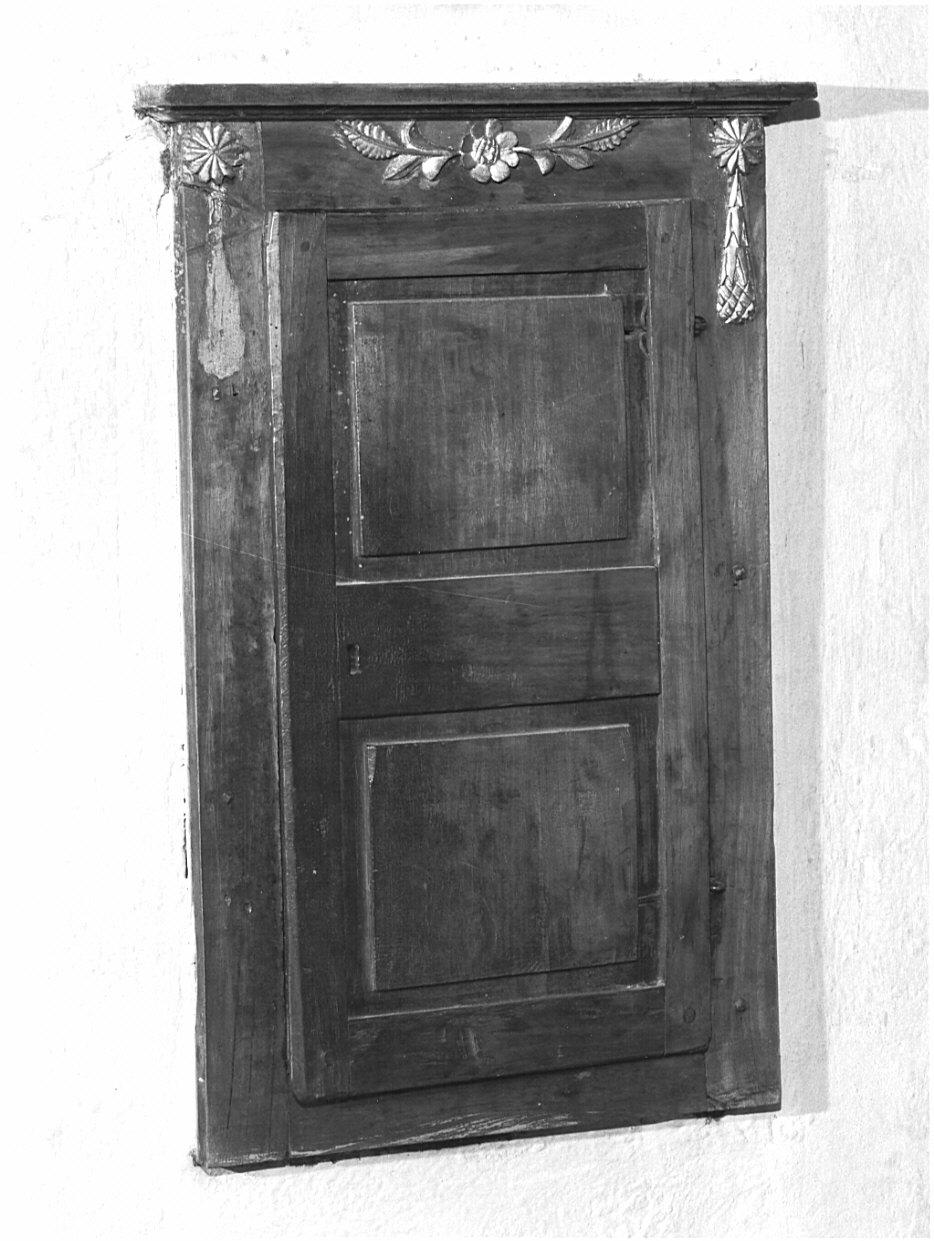 tabernacolo murale, opera isolata - bottega comacina (prima metà sec. XIX)