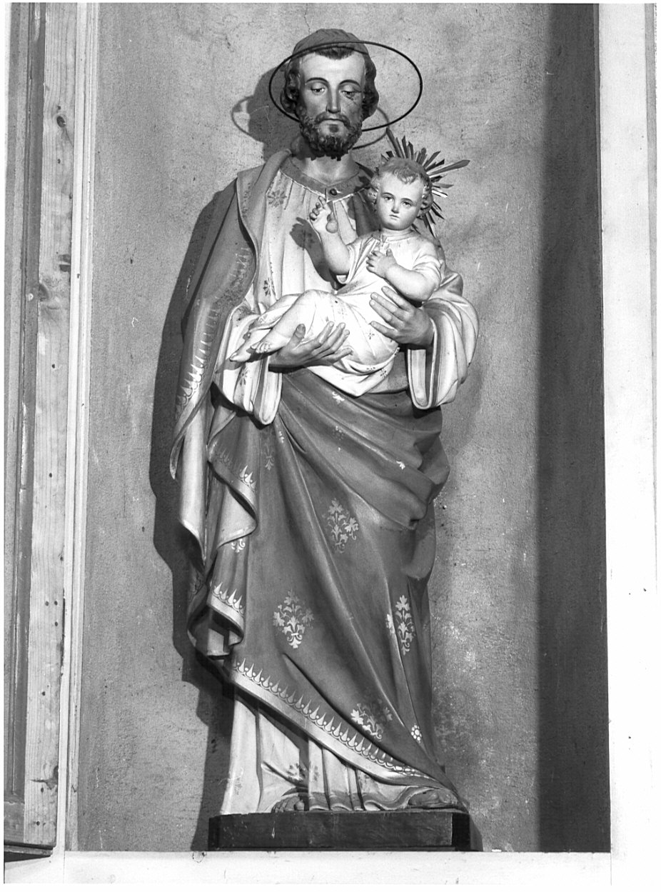 San Giuseppe (statua, opera isolata) - bottega lombarda (sec. XIX)