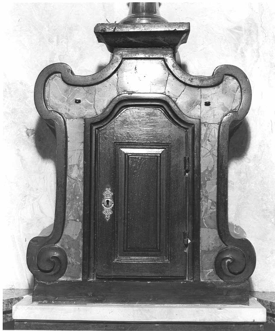 tabernacolo, opera isolata - bottega lombarda (sec. XVIII)
